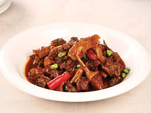九味毛豆燒鴨